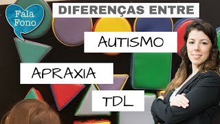 DIFERENÇA ENTRE AUTISMO APRAXIA E TRANSTORNO DO DESENVOLVIMENTO DA LINGUAGEM [upl. by Ethbin]