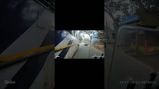 Qubo Bikecam Pro Handlebar Mount video stabilization levels  suzuki Vstrom 250 qubo bikedashcam [upl. by Anayad839]