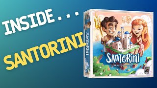 Inside…Santorini  Best 2 player Board Games 4K 60fps [upl. by Procter910]