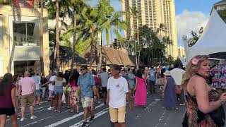 Waikiki Spam Jam インタマ前 04292023 [upl. by Havard]