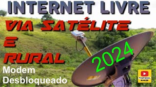 Saiba instalar e ter a internet satélite e rural livre [upl. by Nesmat]