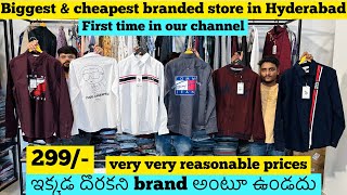 Cheapestamp biggest branded clothes store in Hyderabad brands for budget  first time in Hyderabad [upl. by Coheman]