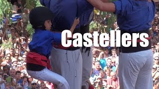 ✅ CASTELLERS de Cataluña the human towers [upl. by Adiene]