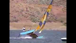 HOBIE 16 on Roosevelt Lake Arizona [upl. by Maridel]