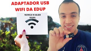 Melhor Adaptador USB Wifi que eu já vi  Qualidade de Sinal é perfeita [upl. by Nospmoht]