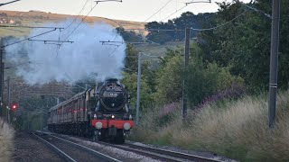 LMS 46115 Scots Guardsman Powers Away Towards Carnforth With The Scarborough Spa Express  040822 [upl. by Kucik410]