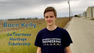 Boen Kelly LeTourneau Heritage Scholarship Video [upl. by Nimajneb492]