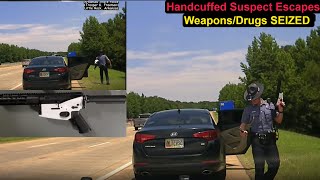 Prohibited quot3D Printedquot AR 15 Rifle found after Handcuffed Suspect runs from Arkansas State Police [upl. by Tayyebeb]