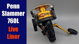 Penn Slammer 760L Live Liner Fishing Reel  How to [upl. by Nitz]