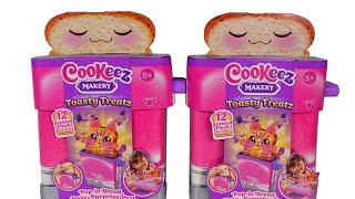 Cookeez Makery Toasty Treatz Blind Box Toaster Unboxing Review [upl. by Landers127]