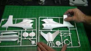 Revell 1500 Scale JJ Prise Kit Review and Lighting The TOS 1350 Saucer [upl. by Erie]