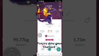 shiny gmax Charizard first try [upl. by Chrystal]