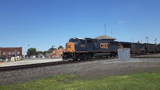 CSX westbound B157 45763168 deshler Ohio June 14 2024 [upl. by Anirbus]