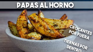 PAPAS AL HORNO con este truco nunca se pegan [upl. by Arretal43]