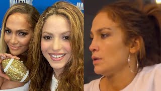 Jennifer Lopez Takes Issue With Sharing Super Bowl Stage With Shakira [upl. by Phene]