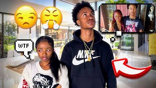 CALLING MY GF MY BESTFRIEND NAME PRANK‼️she left me😢 [upl. by Brighton194]