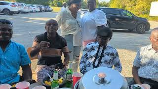 ABENAA OHENEWAA TORONTO ASANTEMAN AKWAMUHENE NANA ADU WIFE BBQ ON THE PARK [upl. by Erasaec]