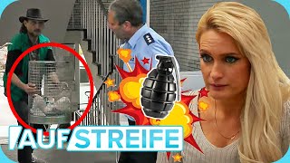 Explosionsgefahr auf der Wache 💥 Frau wird mit HANDGRANATE bedroht  Auf Streife  SAT1 [upl. by Yank768]