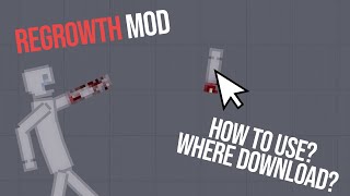 Regrowth Mod How to Use Where download [upl. by Rabin]