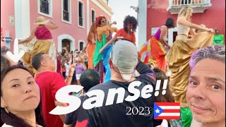 Como va reaccionar mi pareja japonesa a SanSe｜Puerto Rico vlog de fiestas de la Calle San Sebastián [upl. by Adnohs767]