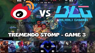 VUELVEN A DEJAR JAX A BIN BLG vs WBG game 3 [upl. by Everest]