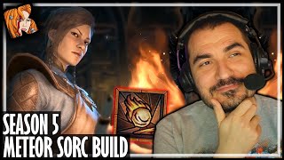 KRIPP’S METEOR SORC BUILD GUIDE Season 5  Diablo 4 [upl. by Oby632]