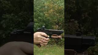 Glock 17 Gen 3 compensated foryou viralvideo fyp shorts airsoft [upl. by Ahsiuqal]