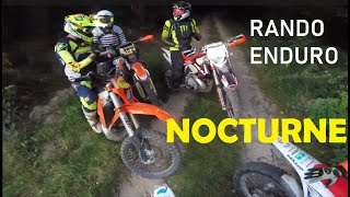 Training  Ma première rando enduro nocturne Partie 24 [upl. by Grey]