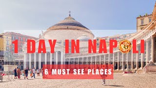 1 Day in Naples Italy  Travel Guide [upl. by Aynor864]