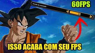 DRAGON BALL SPARKING ZERO COMO ELIMINAR O LAG E JOGAR A 60 FPS [upl. by Llenahc]