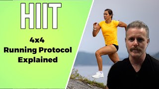 4x4 HIIT Running Workout Timing Routine Heart Rate Ranges and Tips [upl. by Harding293]