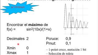 Algoritmos Genéticos  Variables Decimales [upl. by Rafiq]