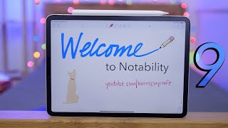 Notability 9 A Big Upgrade for your iPad Notes [upl. by Rol289]