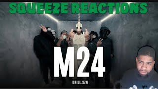 M24  SZN Freestyle S1E1  Drill SZN Squeeze Reactions [upl. by Erastes]