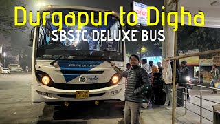 Durgapur to Digha Journey in Deluxe Bus [upl. by Auqcinahs348]