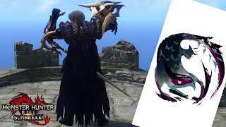 Sword and Shield Vs Nargacuga Monster Hunter Rise Sunbreak [upl. by Sigler733]