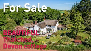 Property Tour  Thatched Devon cottage [upl. by Alamak298]