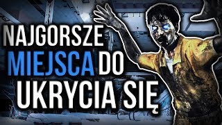 7 NAJGORSZYCH miejsc do ukrycia się podczas Apokalipsy Zombie   Szperacz [upl. by Brieta]