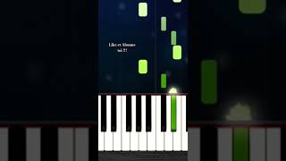 Eminem  Till I Collapse  Piano For Beginners Short beginners piano youtubeshorts shorts [upl. by Egdamlat]