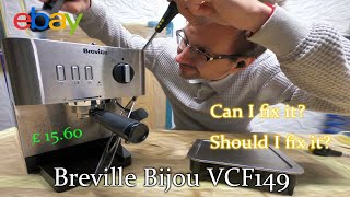 Is it worth fixing Breville Bijou VCF149 leaking [upl. by Moreville948]