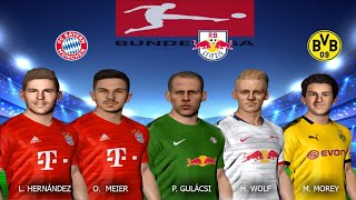 ⚽Facepack BUNDESLIGA  Bayern Munich  Borussia Dortmund  RB Leipzig 2020 ⚽ [upl. by Quiteri]