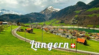 Lungern Switzerland 4K  Exploring one of the most beautiful Swiss villages [upl. by Magna]