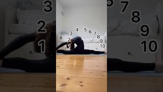 helenacontortion contortion countdown flexibility split shorts [upl. by Broeker]