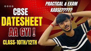 CBSE Date Sheet 2025🚨 CBSE Latest News  Class 10th amp 12th Board Exams Schedule🤯cbsedatesheet [upl. by Wenz]