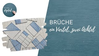 Brüche und Bruchteile  die ersten Grundlagen schnell erklärt [upl. by Euphemie]