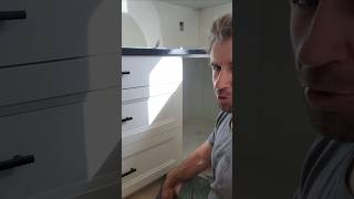 How to install an effing lazy Susan cabinet diy [upl. by Goodman377]