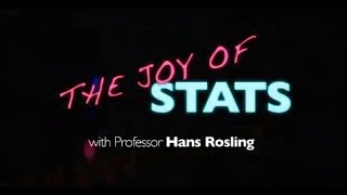 Extracts from Hans Roslings The Joy of Stats [upl. by Nylrad15]