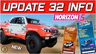 How To Get ALL Forza Horizon 5 Update 32 REWARD CARS Horizon Race Off Festival Playlist [upl. by Mali600]