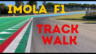 🇮🇹 F1 IMOLA TRACK WALK 🇮🇹 [upl. by Warford872]