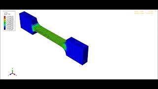 tensile test animation [upl. by Odicalp]